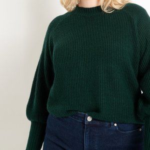 Eloquii Dramatic Puff Sleeve Sweater